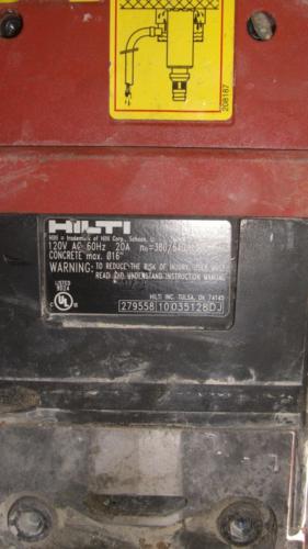 Hilti Core Rig